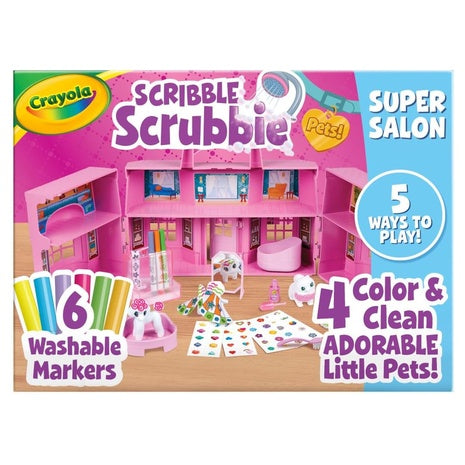 Crayola Scribble Scrubbie Pets Super Salon