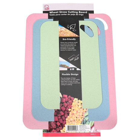 3-Piece Chef Craft Flexible Cutting Board Set