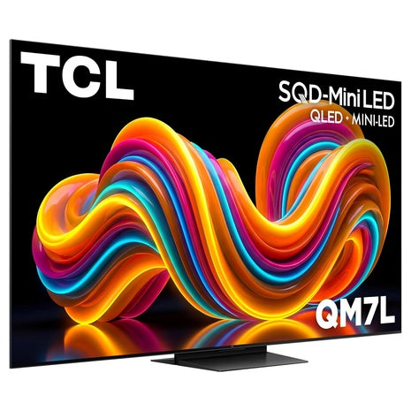65" TCL QM7L Series 4K Ultra HD Smart Mini-LED QLED Google TV