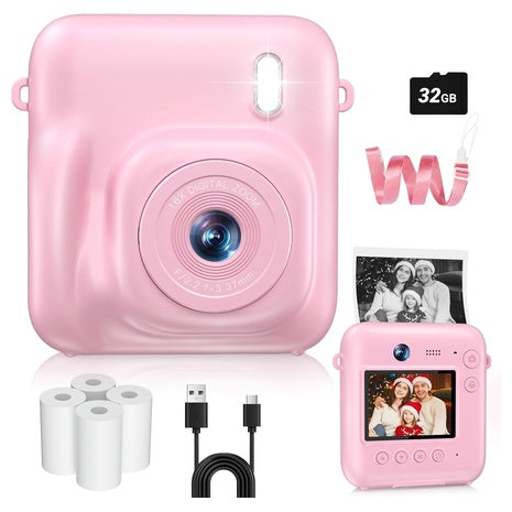 Kids Instant Print Camera (3 Colors)