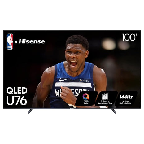 Hisense 100” U7 4K UHD QLED Smart TV