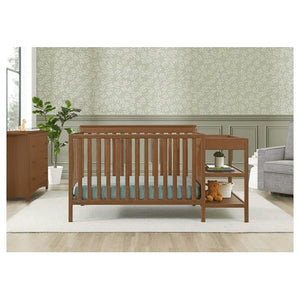 Ellie 5-in-1 Convertible Crib and Changer