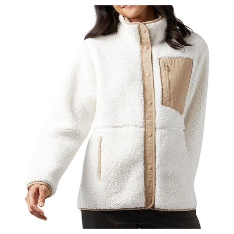 Women's Cozy Sherpa Snap Jacket