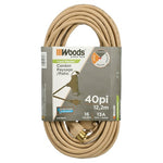 40ft Woods Yard Master Outdoor Extension Cord (16/3)