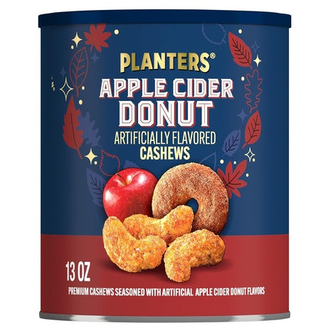 Planters Apple Cider Donut Cashews (OU-D, 13oz)