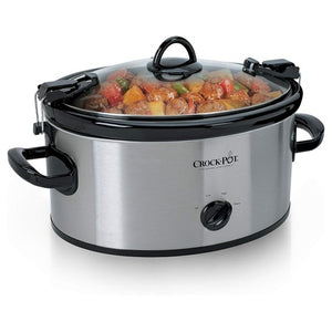 Crock-Pot 6-Quart Cook & Carry Manual Slow Cooker