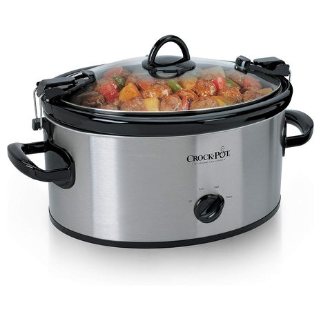 Crock-Pot 6-Quart Cook & Carry Manual Slow Cooker