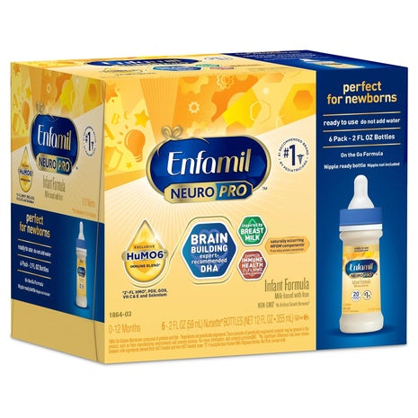 6-Pack Enfamil NeuroPro Ready to Feed Formula (OU-D)