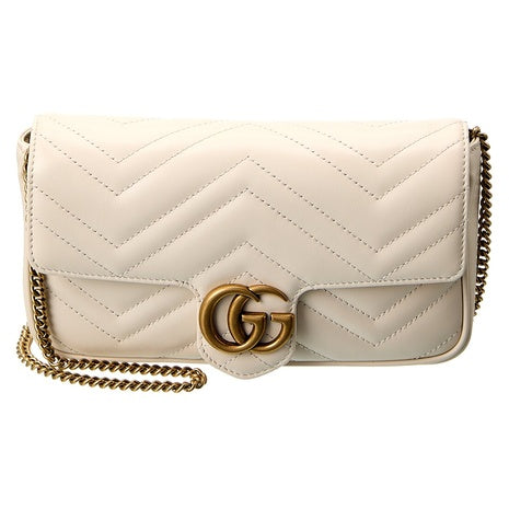 Gucci Women's GG Marmont Mini Leather Shoulder Bag
