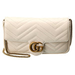 Gucci Women's GG Marmont Mini Leather Shoulder Bag