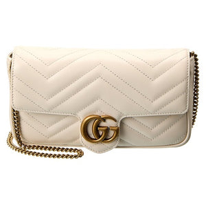 Gucci Women's GG Marmont Mini Leather Shoulder Bag