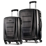 Samsonite Winfield 2 Hardside Expandable Luggage with Spinner Wheels, Brushed Anthracite, 2-Piece Set (20/28)