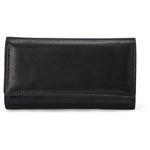 Amazon Essentials Women's Long Flap Continental Leather Wallet (3-colors)