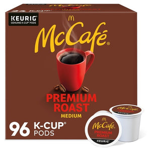 96 McCafe Premium Roast K-Cup Coffee Pods