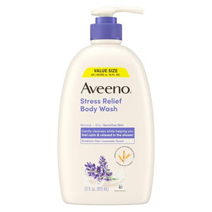 Pump Bottle Aveeno Stress Relief Body Wash