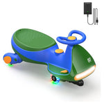 2 in 1 6V Classic Electric Wiggle Car with Pedal