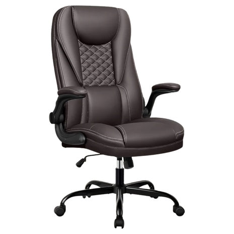Inbox Zero Loriece Ergonomic Executive Chair W/ Flip-up Armrests