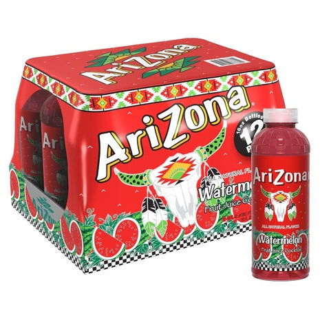 12 Bottles Of AriZona Watermelon (16oz)