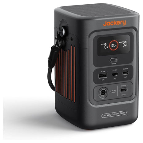 Jackery Explorer 240D 256Wh LiFePO4 Portable Power Station