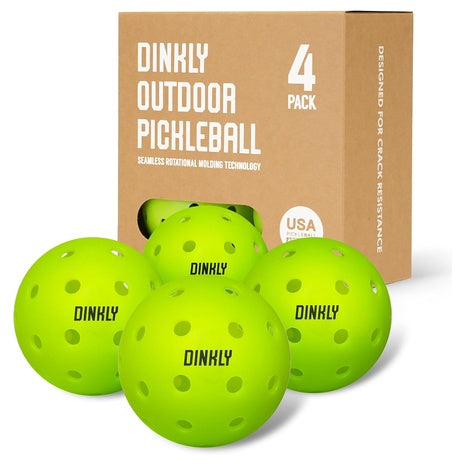 4-Pack Dinkly Pickleball Balls