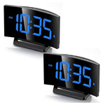 2-Pack Digital Alarm Clocks