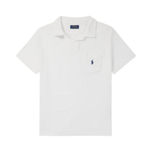 Cotton Terry Polo Shirt