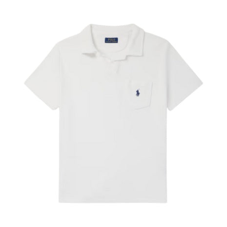 Cotton Terry Polo Shirt