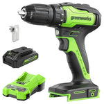 Greenworks 24V Brushless Drill/Driver Kit with 2.0Ah Battery & Charger