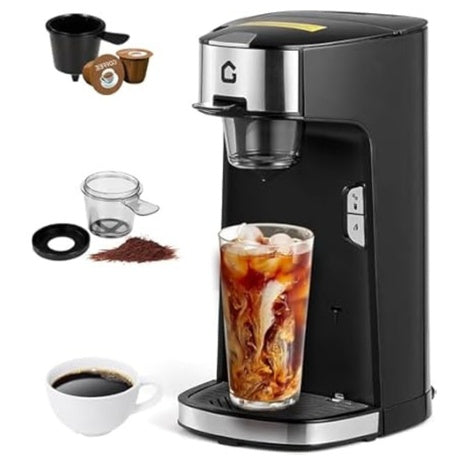 Takywep Single Serve One-Button Fast Coffee Maker