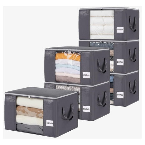 6 Large Storage Bags