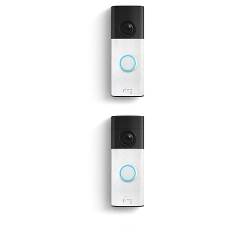2-Pack Ring Battery Doorbell 2K (3 Colors)