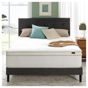 ZINUS 12 Inch Foam and Spring Hybrid Mattress
