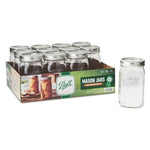 12 Ball 32oz Wide Mouth Jars with Lids & Bands