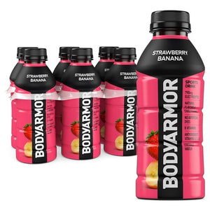 6 Bottles Strawberry Banana (16oz)