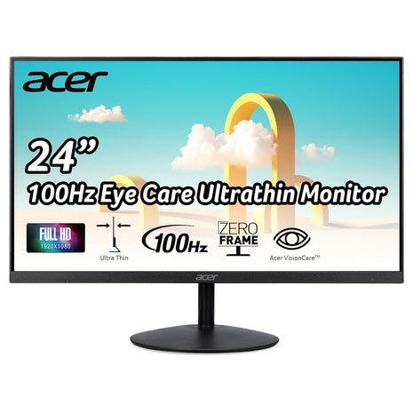 Acer 23.8-Inch Full HD 100Hz Gaming Monitor