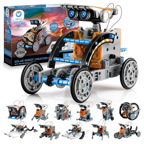 12-in-1 Solar Robot STEM Building Kit