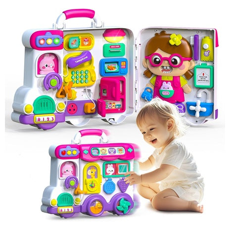 Musical Baby Busy Board Activity Toy
