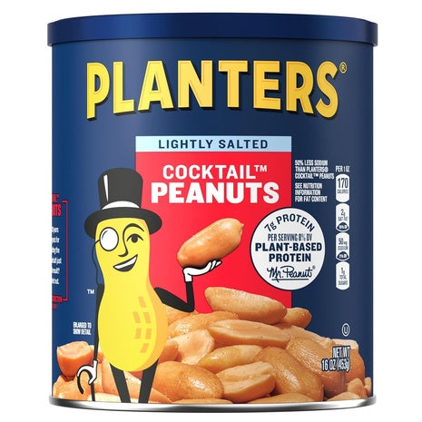 Planters Dry Roasted Peanuts (16oz)