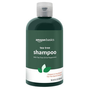 10.14oz Amazon Basics Tea Tree Shampoo