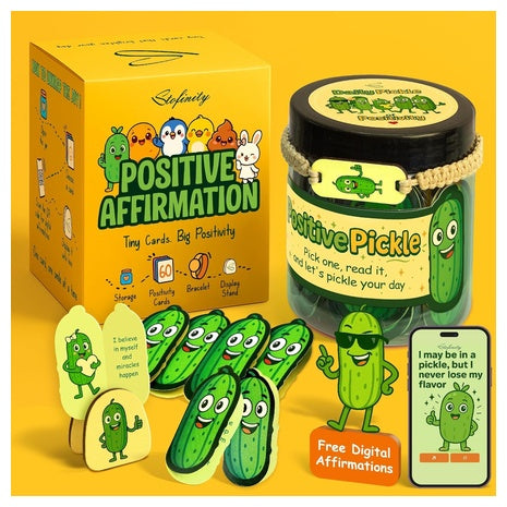 Positive Pickle Affirmation Jar