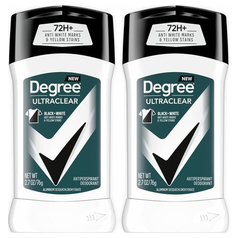 2-Pack Degree Men Black & White Antiperspirant Deodorant