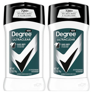 2-Pack Degree Men UltraClear Black & White Antiperspirant Deodorant