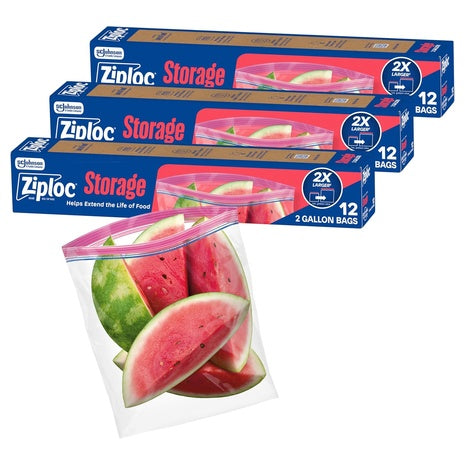 36 2 Gallon Food Storage Bags