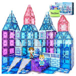102 Piece Magnetic Tiles Princess Building Blocks