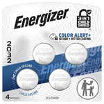 4 Energizer Lithium Coin Batteries