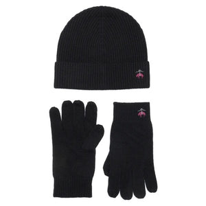 Men's Wool Blend Beanie & Gloves Set