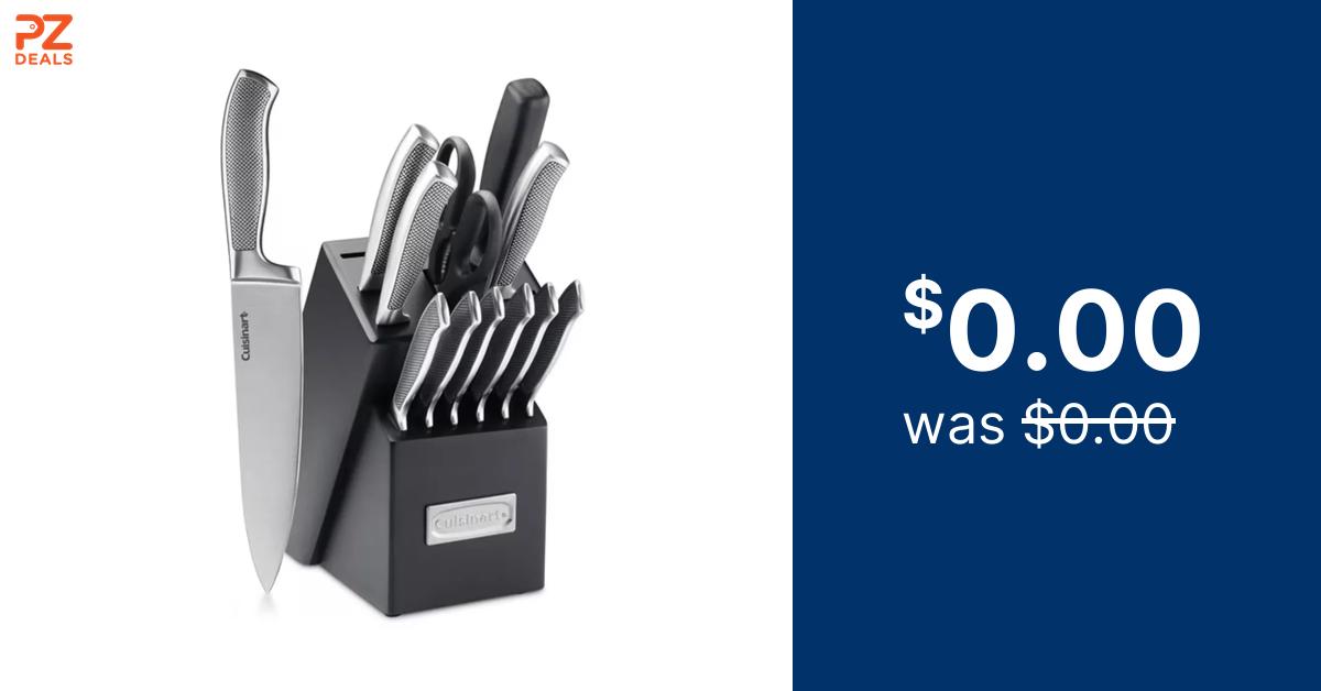 Cuisinart C77SS-13P 13-Piece Stainless Steel Graphix Collection Block
