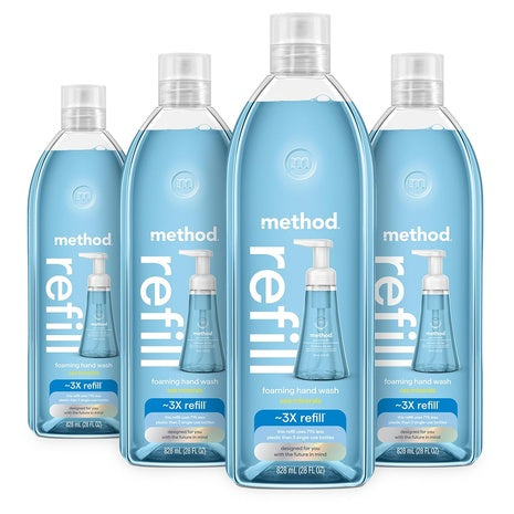 4 Method Foaming Hand Soap Refills (28oz)