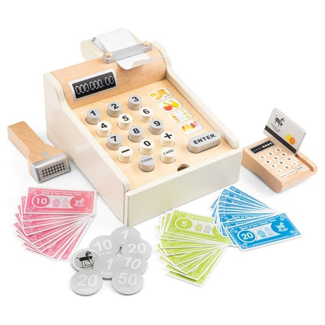 Wooden Cash Register Toy