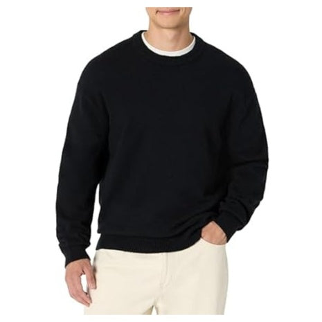 Amazon Essentials Men Relaxed-fit Textured Crewneck Pullover Sweater